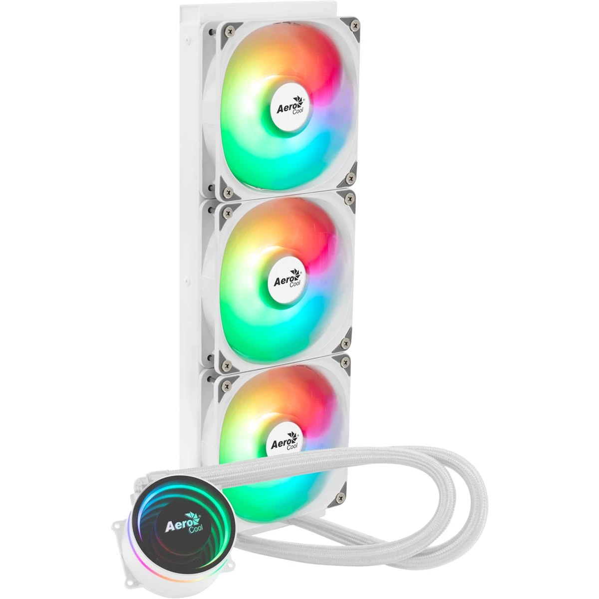 Водяне охолодження AeroCool Oasis L360 White (ACLA-OA36117.21) Охолодження image 2