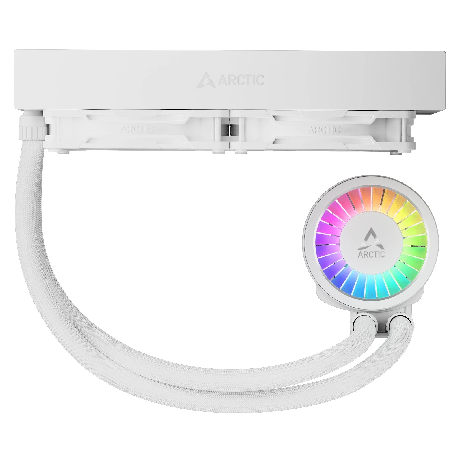 Водяне охолодження Arctic Liquid Freezer III Pro 240 A-RGB White (ACFRE00186A) Охолодження image 4