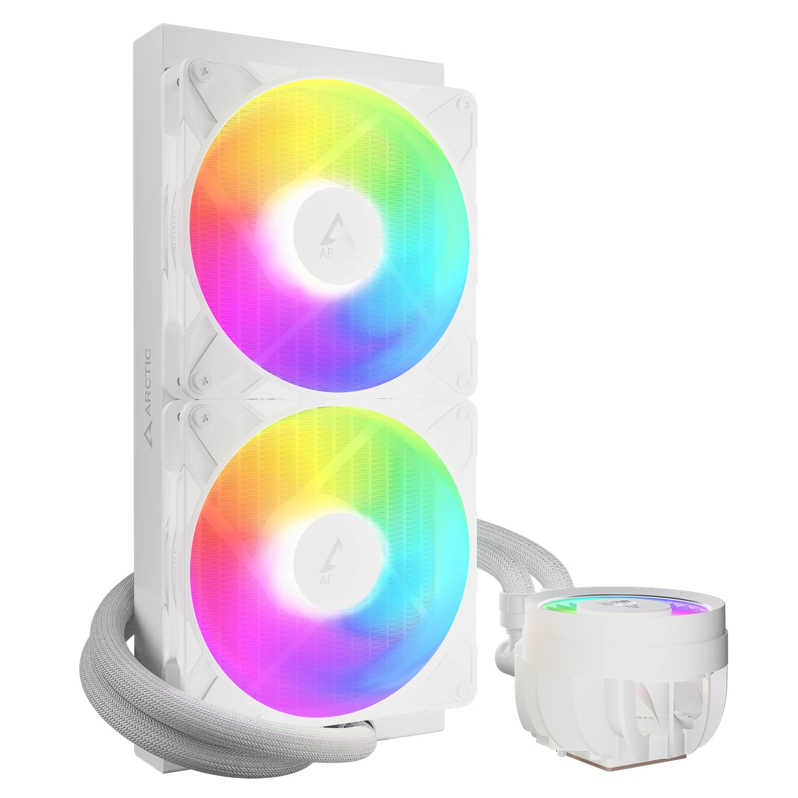 Водяне охолодження Arctic Liquid Freezer III Pro 280 A-RGB White (ACFRE00187A) Охолодження image 4