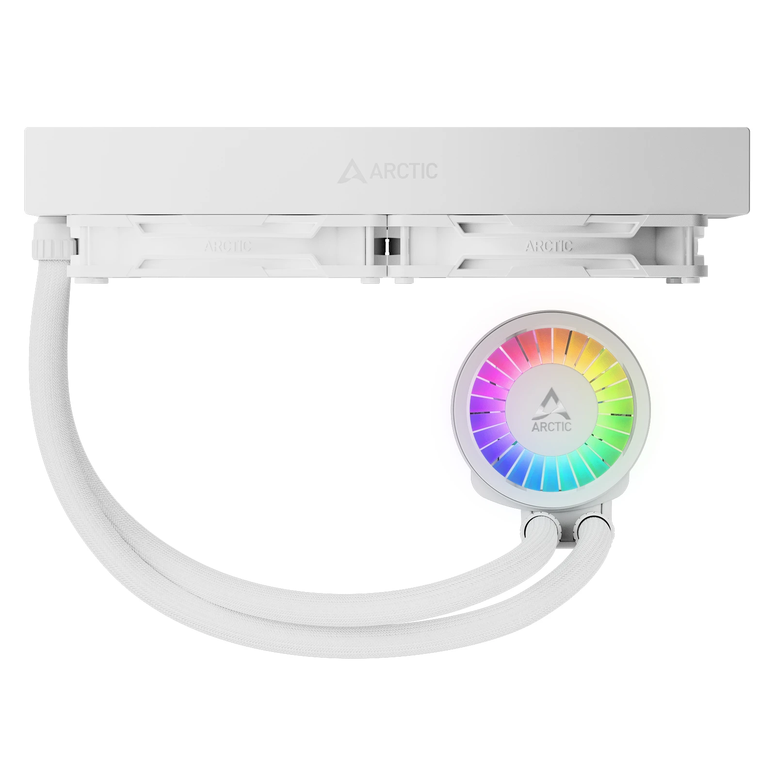 Водяне охолодження Arctic Liquid Freezer III Pro 280 A-RGB White (ACFRE00187A) Охолодження image 3