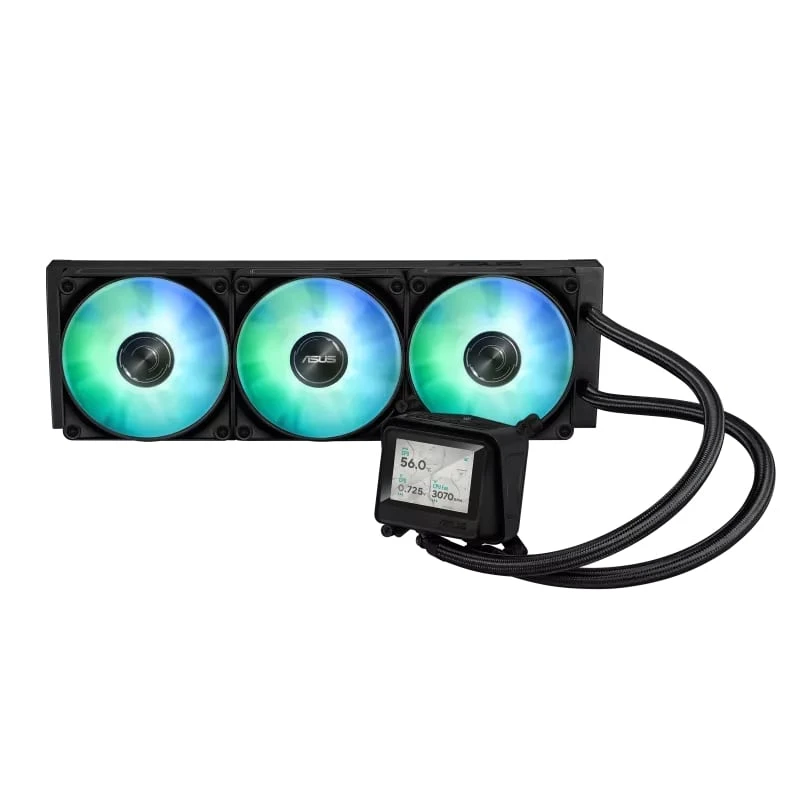 Водяне охолодження ASUS MAX GAMING LC 360 ARGB LCD Black (90RC01G1-B0EAY0) Охолодження image 1