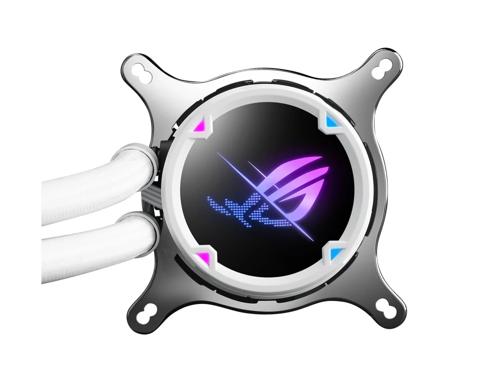 Водяне охолодження Asus ROG Strix LC II 240 ARGB White Edition (90RC00E2-M0UAY4) Охолодження image 3