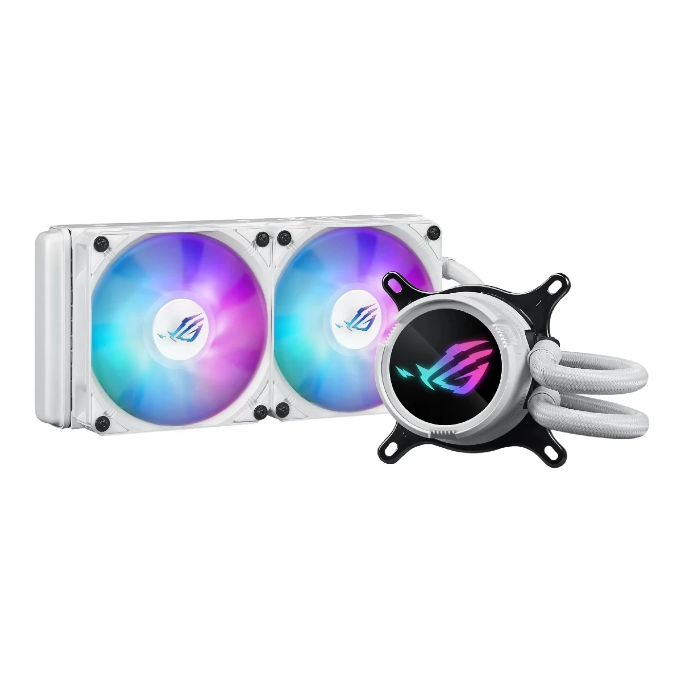 Водяне охолодження Asus ROG Strix LC III 240 ARGB WHT (90RC00S2-M0UAY0) Охолодження image 1
