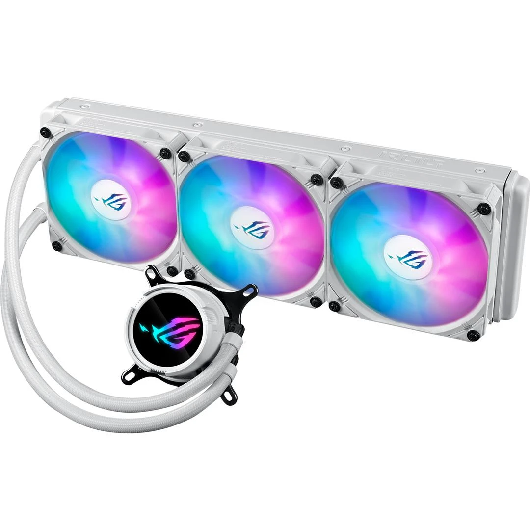 Водяне охолодження Asus ROG Strix LC III 360 ARGB White (90RC00T2-M0UAY0) Охолодження image 1