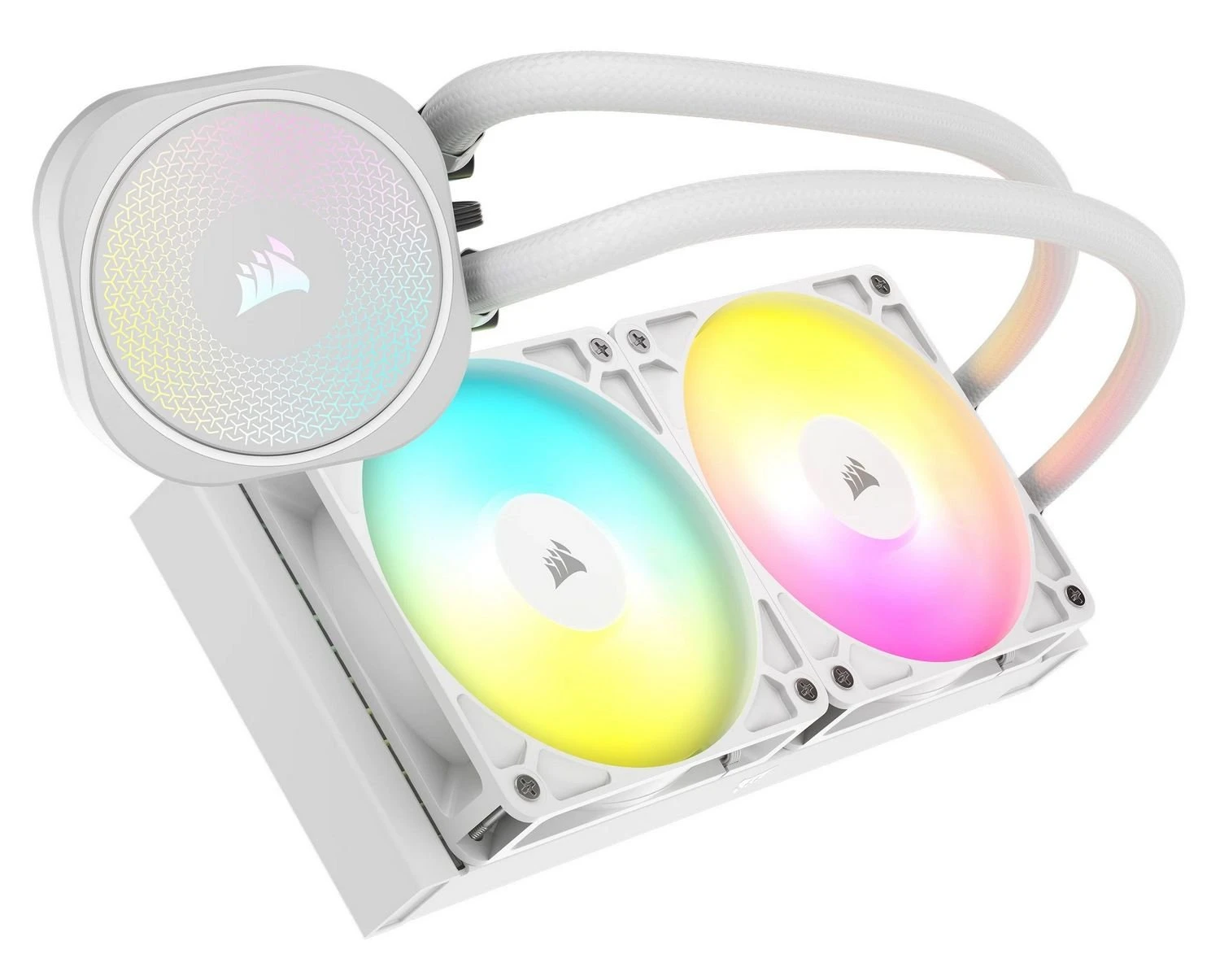 Водяне охолодження Corsair Nautilus 240 RS ARGB White (CW-9060094-WW) Охолодження image 1