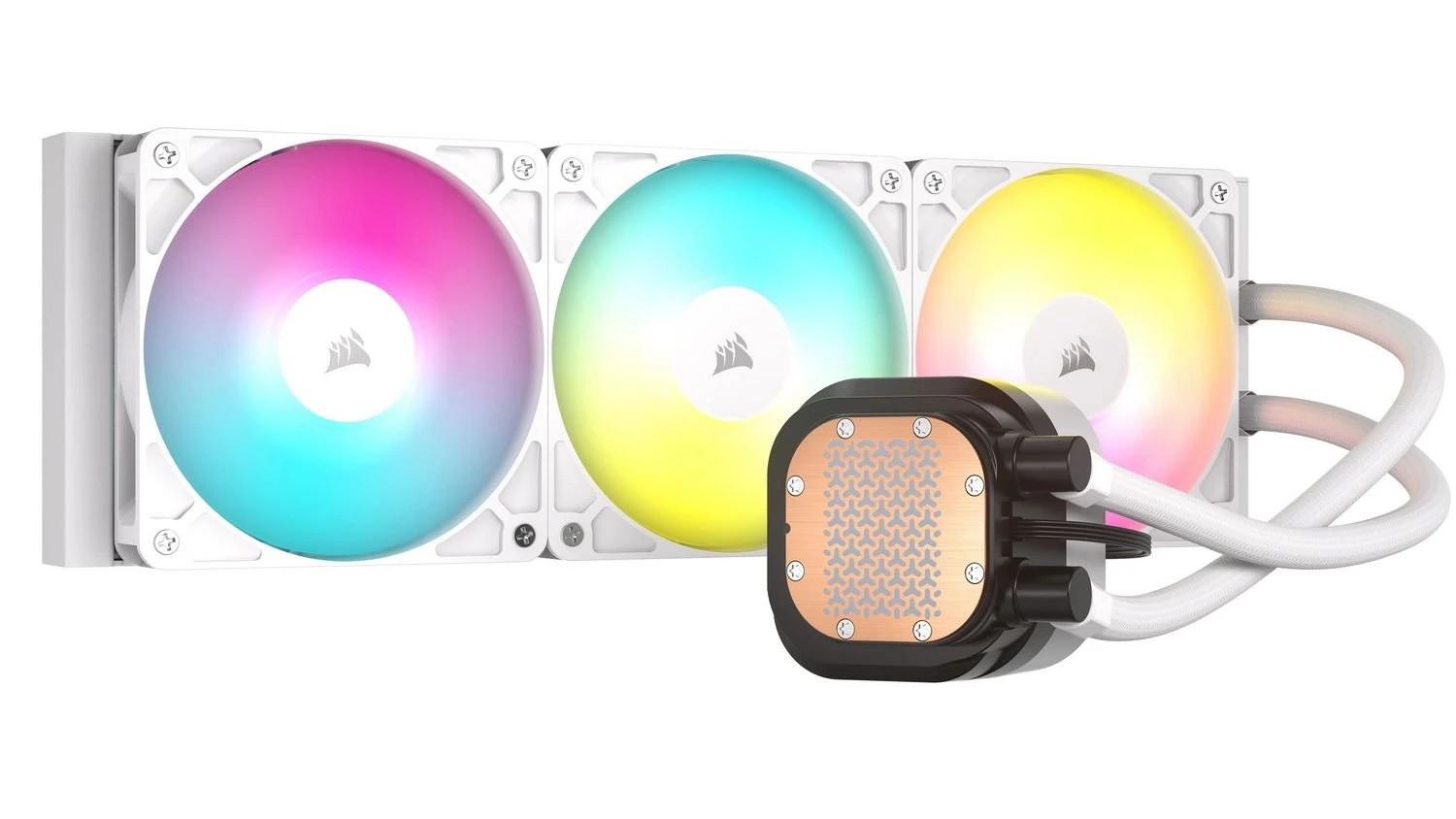 Водяне охолодження Corsair Nautilus 360 RS ARGB White (CW-9060095-WW) Охолодження image 3
