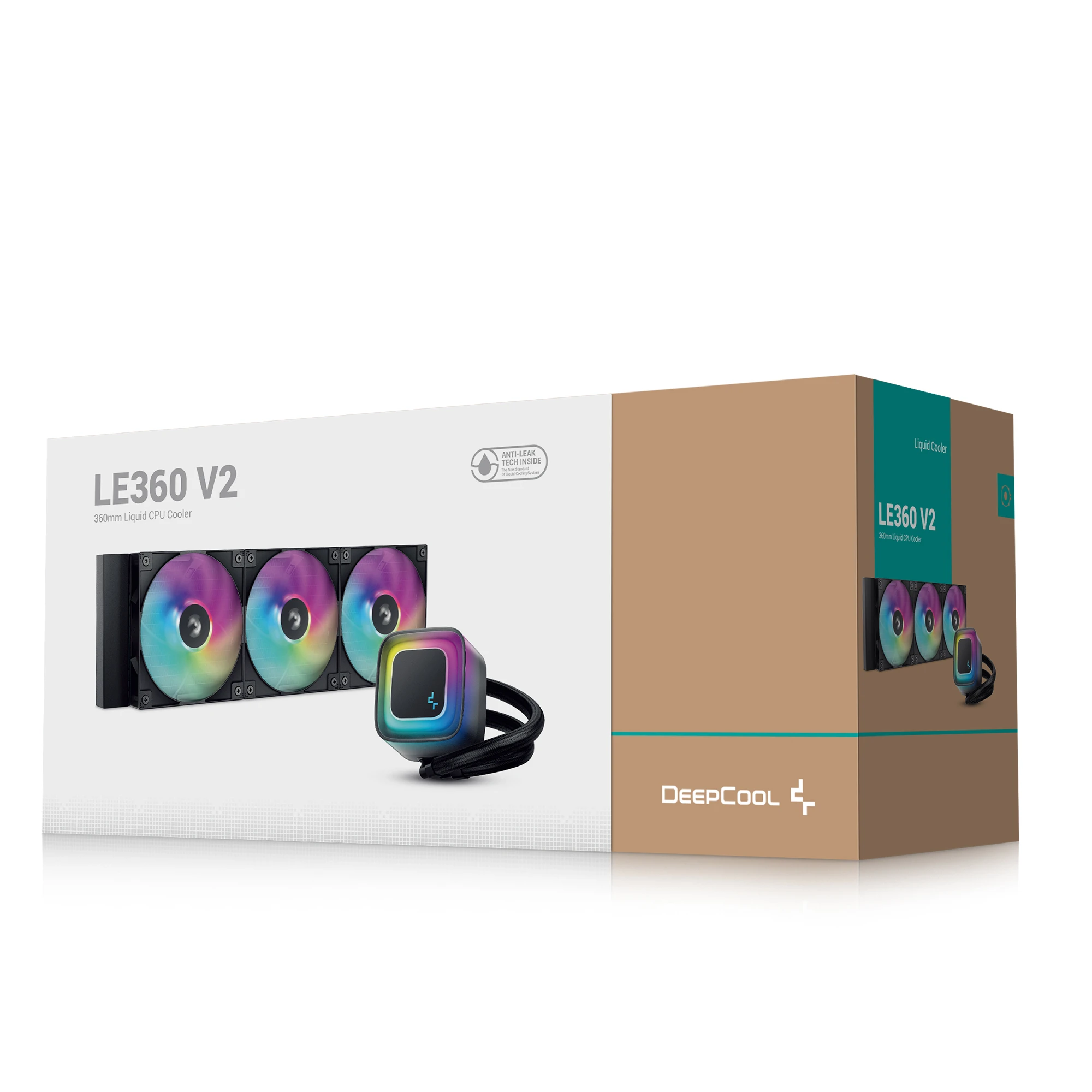 Водяне охолодження DeepCool LE360 V2 (R-LE360-BKAMMC-G-2) Охолодження image 1