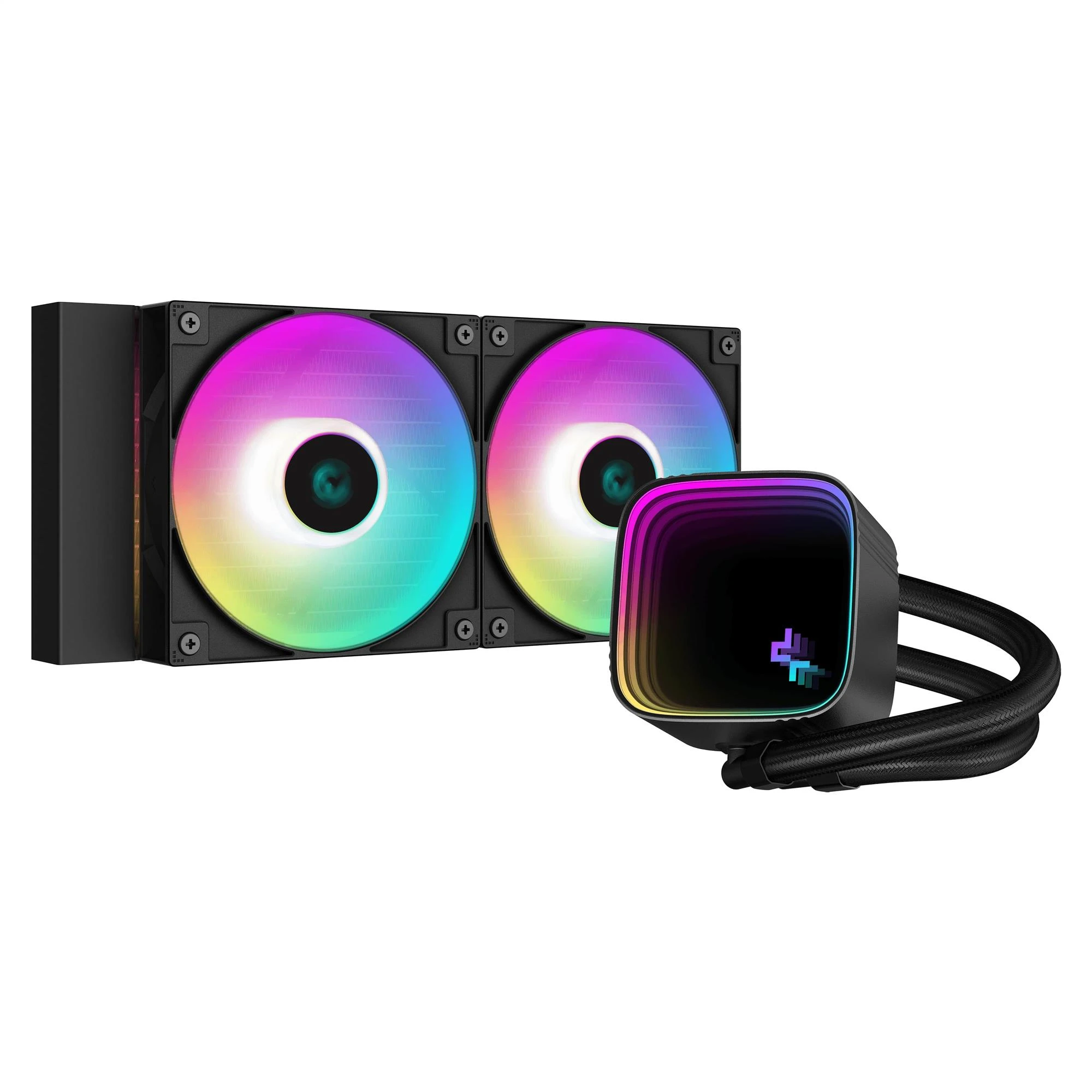 Водяне охолодження DeepCool LS520 SE Black (R-LS520-BKAMMM-G-1) Охолодження image 1