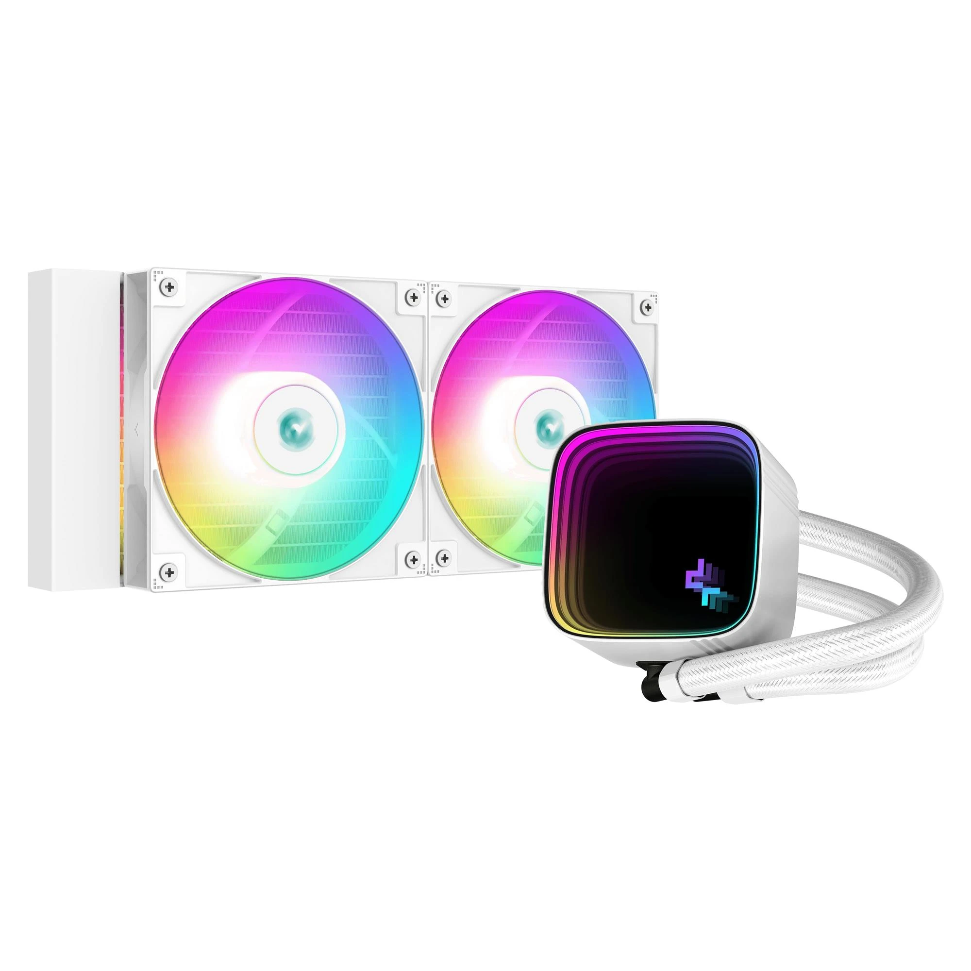 Водяне охолодження DeepCool LS520 SE White (R-LS520-WHAMMM-G-1) Охолодження image 1