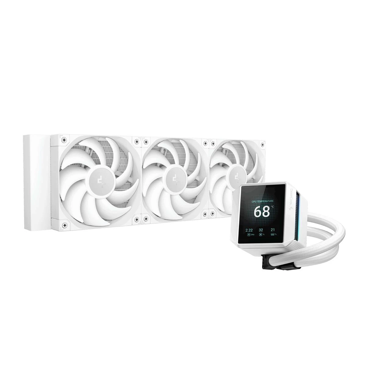 Водяне охолодження DeepCool Mystique 360 White (R-LX360-WHDSNMP-G-1) Охолодження image 1