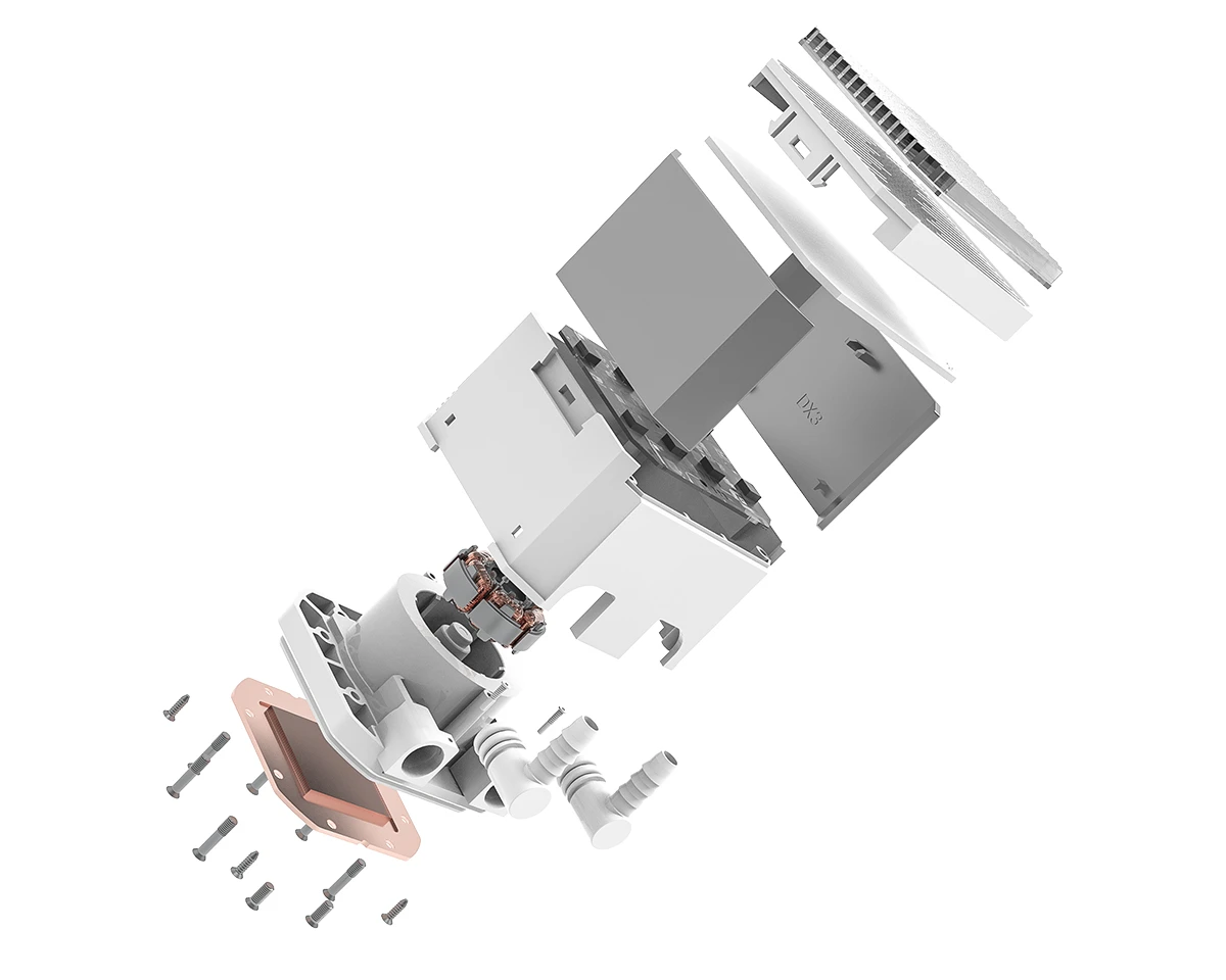 Водяне охолодження ID-Cooling DX360 Max White Охолодження image 3