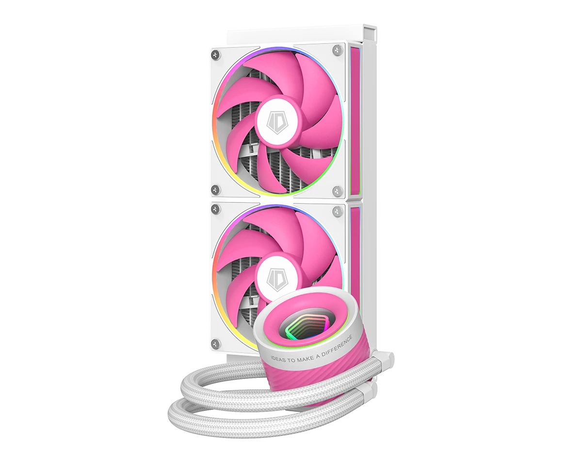 Водяне охолодження ID-Cooling FX240 INF Pink Охолодження image 4