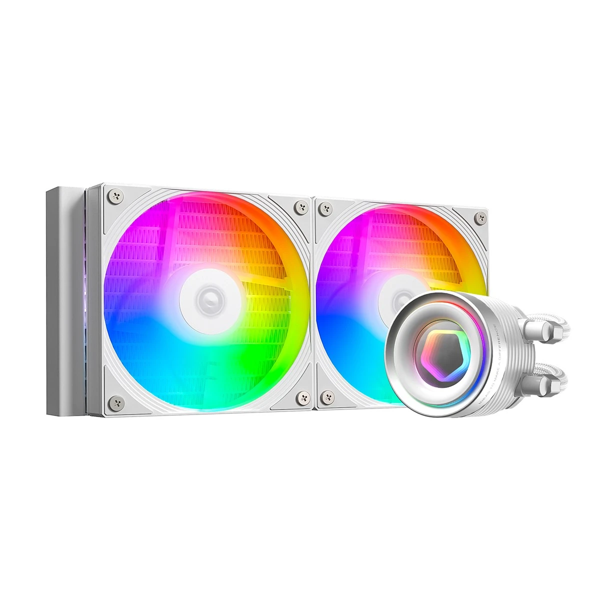 Водяне охолодження ID-Cooling FX240 INF White Охолодження image 1