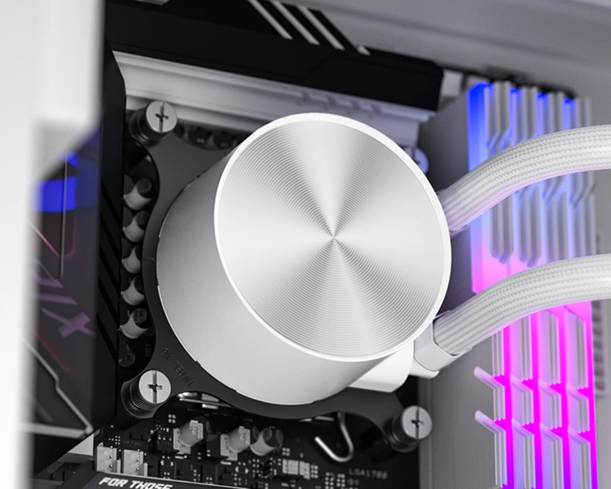 Водяне охолодження ID-Cooling FX240 Pro White Охолодження image 2