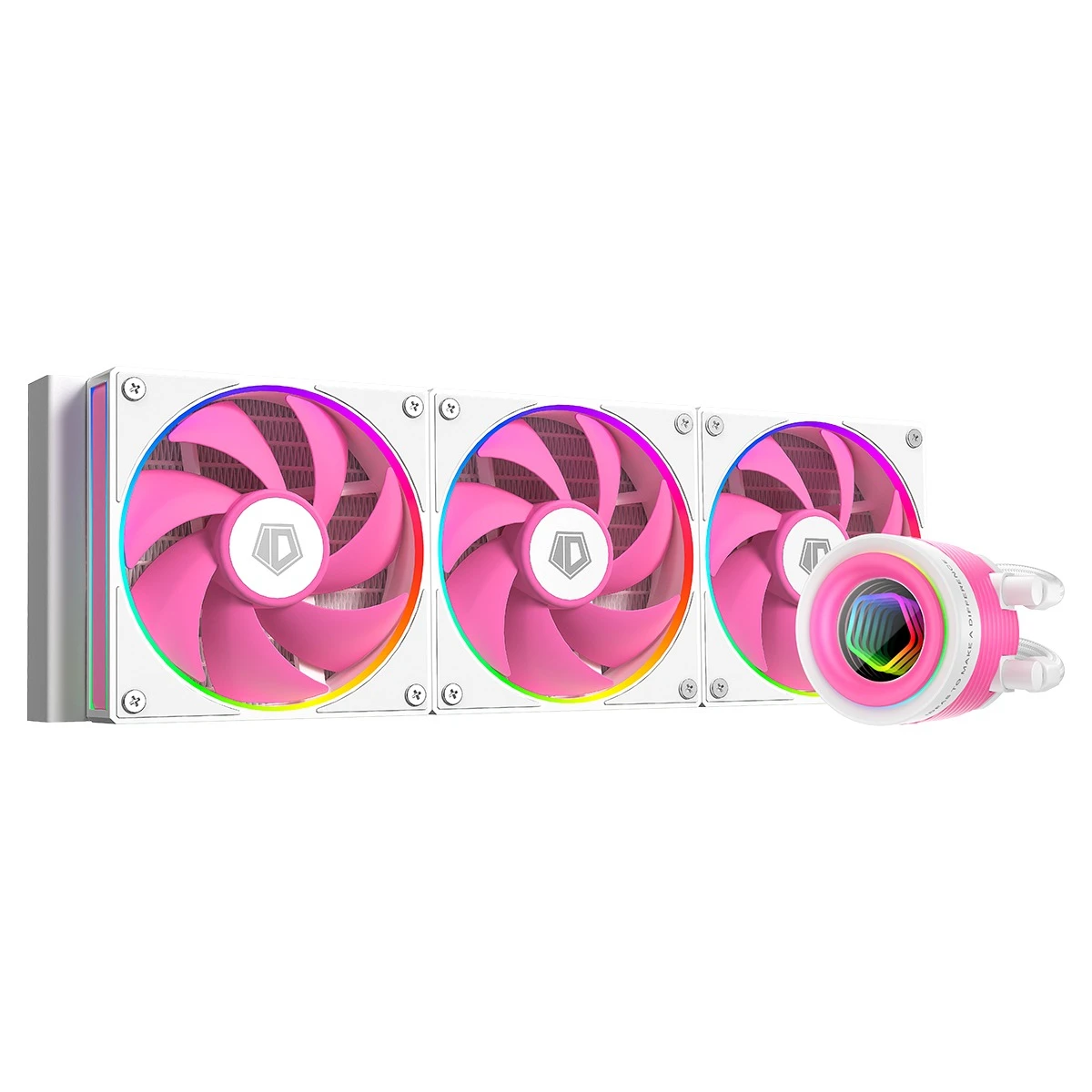 Водяне охолодження ID-Cooling FX360 INF Pink Охолодження image 1