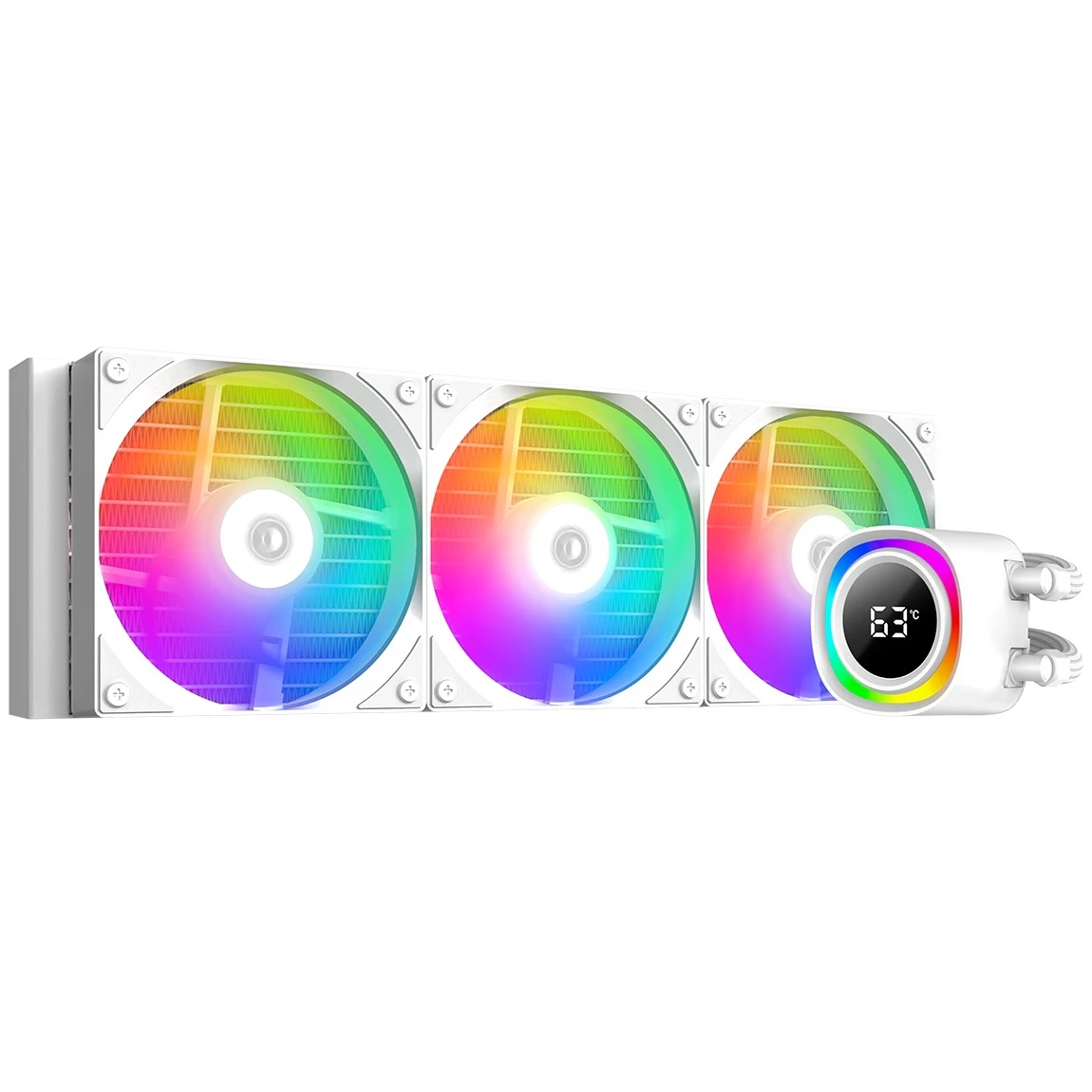 Водяне охолодження ID-Cooling FX360 TD White Охолодження image 1