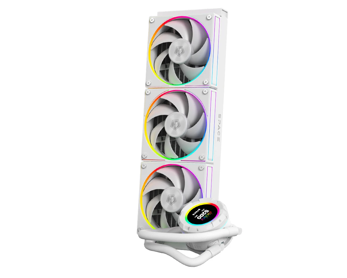Водяне охолодження ID-Cooling Space LCD SL360 White Охолодження image 4