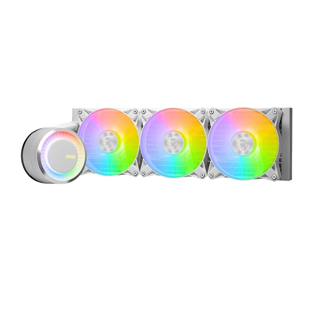 Водяне охолодження MSI MAG CoreLiquid E360 White Охолодження image 1
