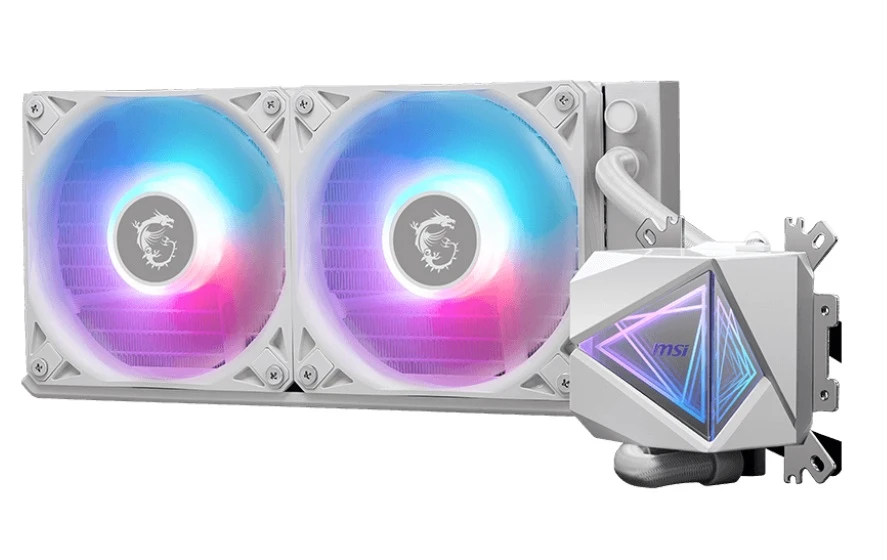 Водяне охолодження MSI MAG CoreLiquid I240 White Охолодження image 3