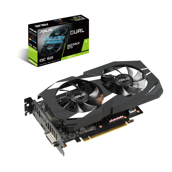 Asus GTX 1660 Ti Dual (DUAL-GTX1660TI-O6G) Відеокарти image 1