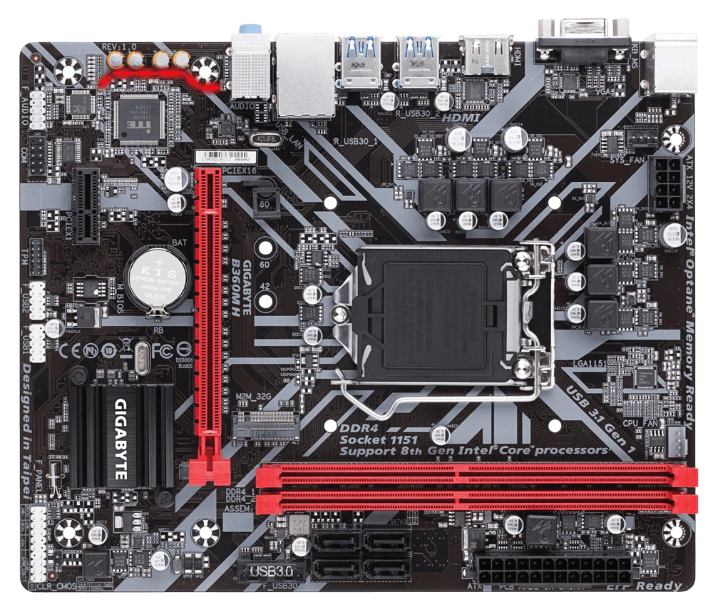 Gigabyte B360M H Материнські плати image 2