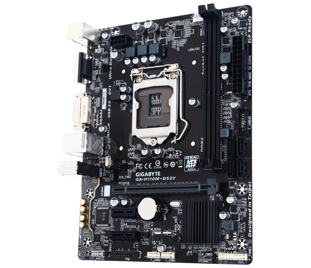 GIGABYTE GA-H110M-DS2V  Материнські плати image 3