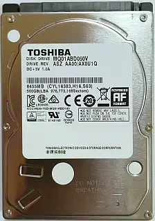 HDD 2.5 500Gb Toshiba (MQ01ABD050V) Накопичувачі image 2