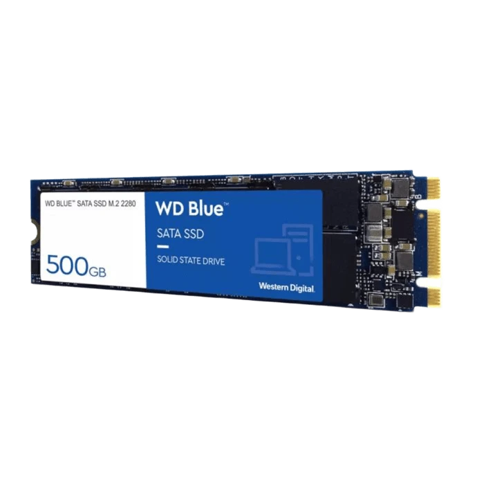 SSD M2 Sata 500Gb WD Blue SN500 (WDS500G1B0C-00S6U0) Накопичувачі image 1