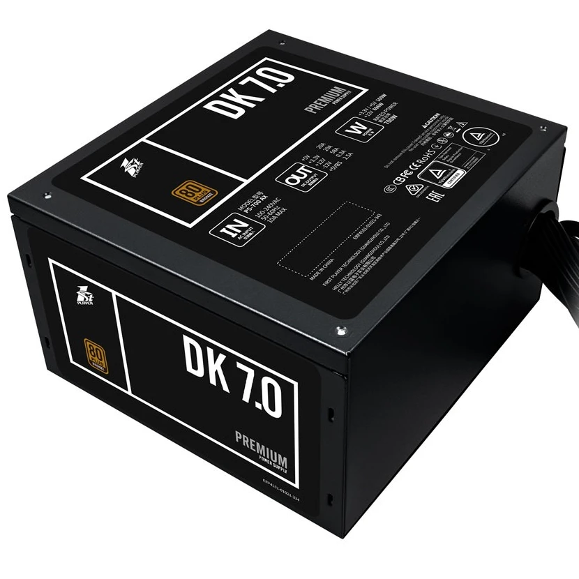 Блок живлення 1stPlayer PS-700AX (DKPM-BRZ-700-BK-EU) Блоки живлення image 2