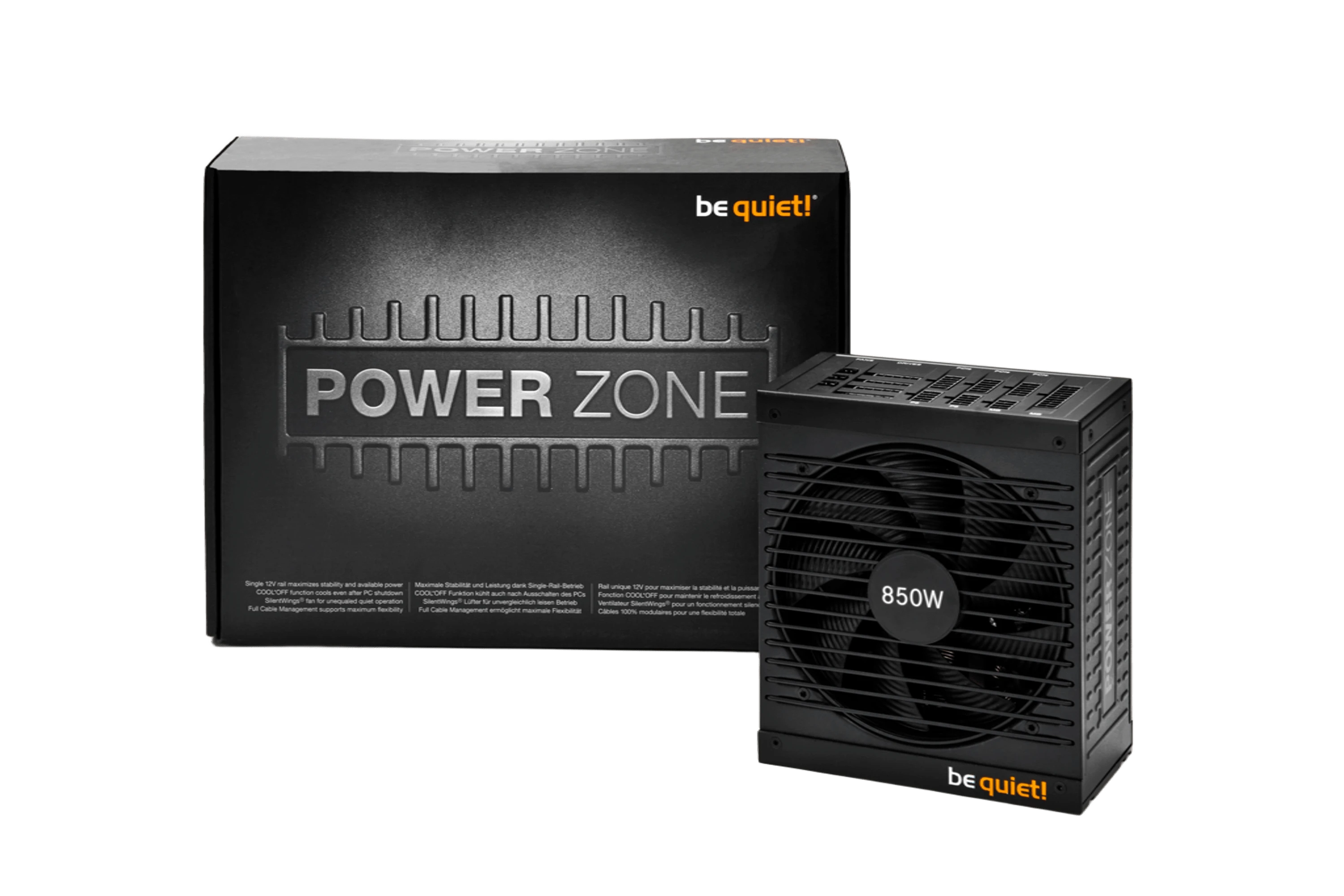 Блок живлення be quiet  Power Zone 850W 80 PLUSE BRONZE (Z1-850W) Блоки живлення image 1