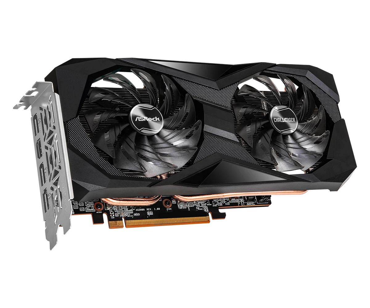 AMD Radeon AsRock RX 6600 XT Challenger 8GB (RX6600XT CLD 8GO) Відеокарти image 2