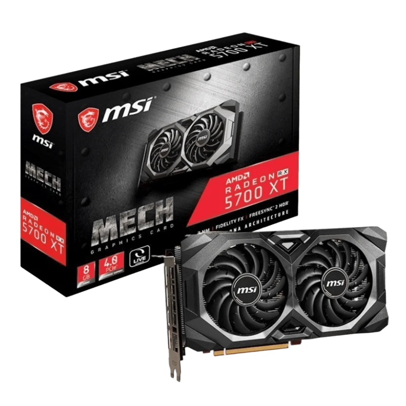 AMD Radeon MSI RX 5700 XT MECH OC 8GB Відеокарти image 2