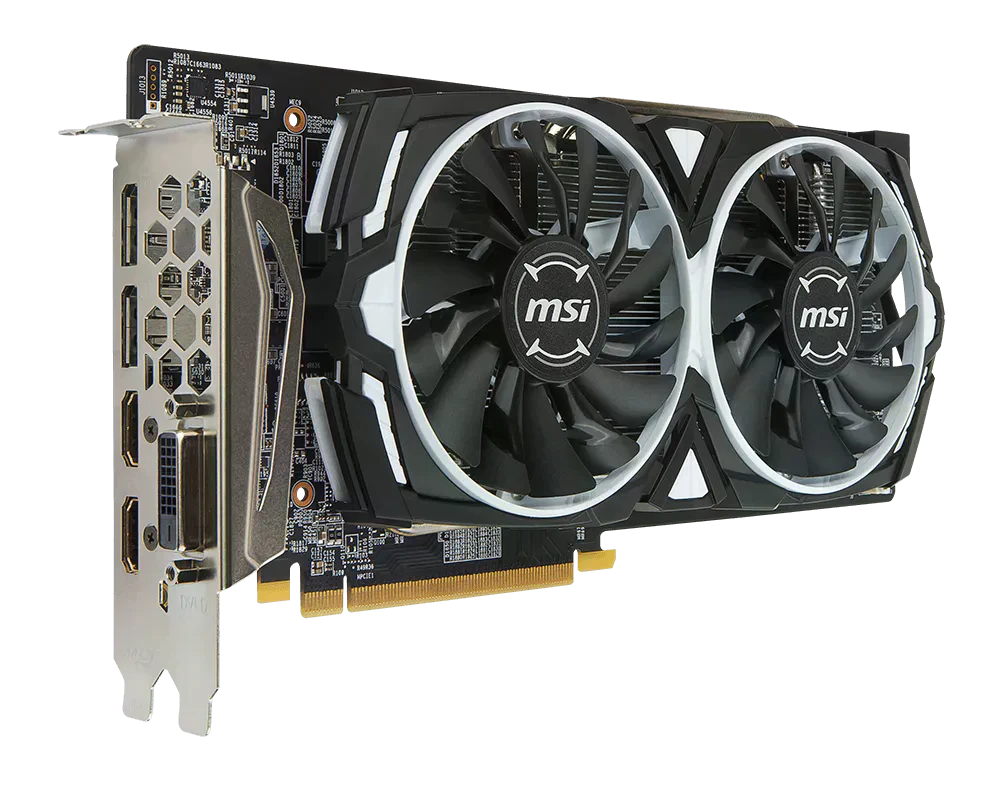 AMD Radeon MSI RX 580 8Gb ARMOR OC (Radeon RX 580 ARMOR 8G OC) Відеокарти image 3