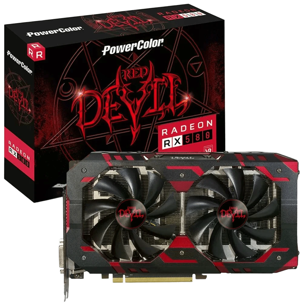 AMD Radeon PowerColor RX 580 8Gb Red Devil (AXRX 580 8GBD5-3DH) Відеокарти image 1