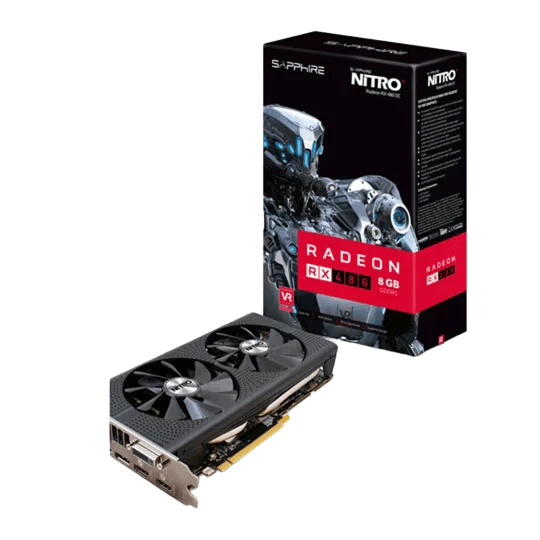 AMD Radeon Sapphire RX 480 8Gb Nitro+ (11260-07) Відеокарти image 1