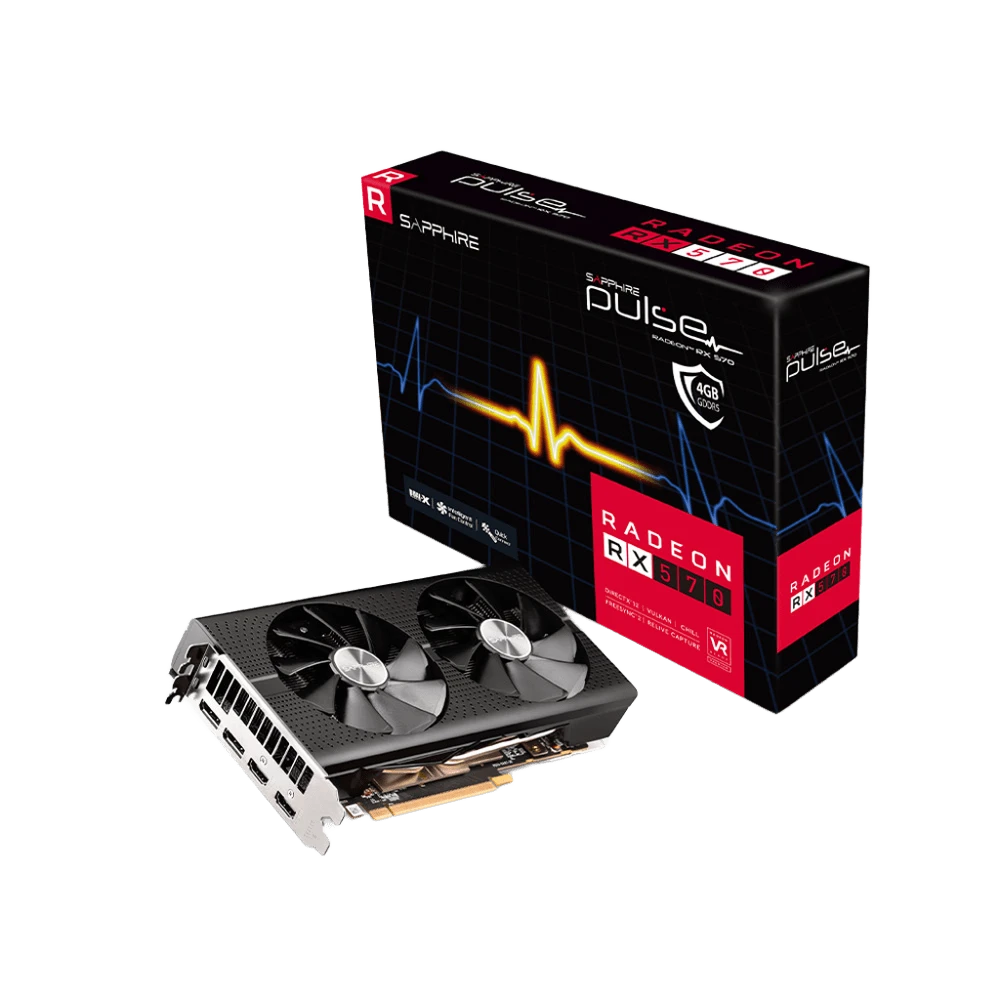 AMD Radeon Sapphire RX 570 8Gb Pulse OC (11266-04) Відеокарти image 7