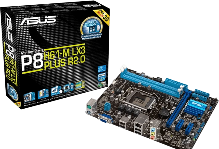 ASUS P8H61-M LX3 PLUS R2.0 Материнські плати image 1