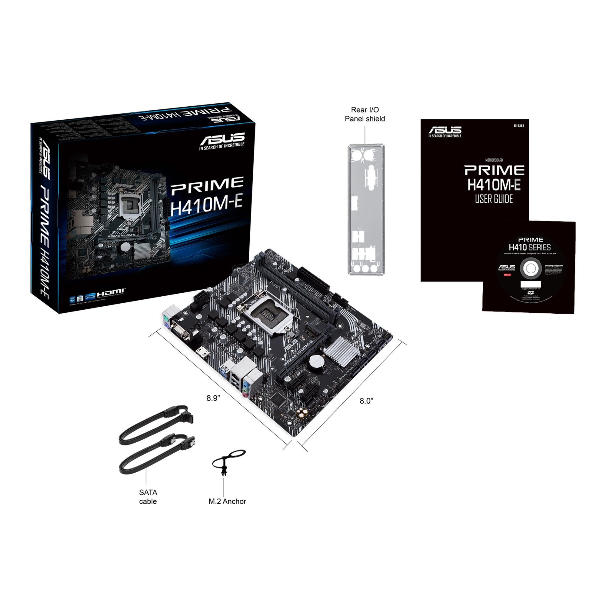 ASUS PRIME H410M-E Материнські плати image 2