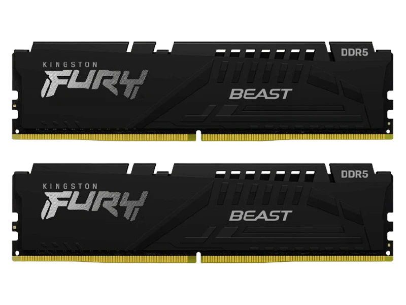 DDR5 32GB 4800MHz Kingston FURY  Beast (KF548C38BB-32) image №3