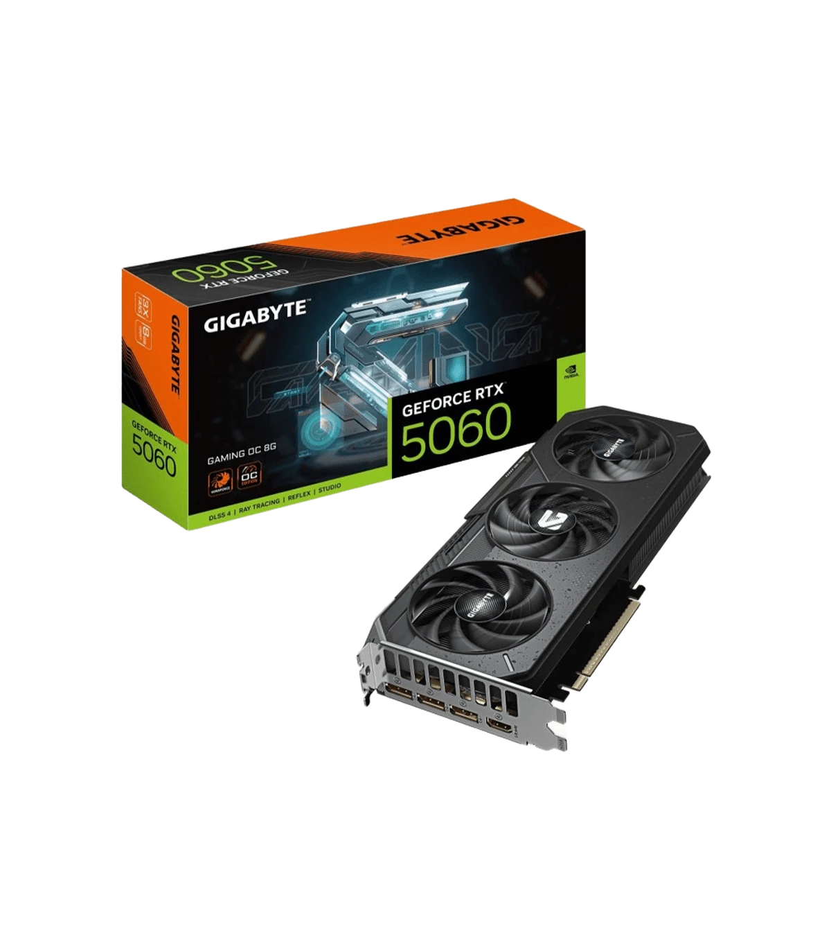 Gigabyte RTX 5060 GAMING OC 8G (GV-N5060GAMING OC-8GD) Відеокарти image 1
