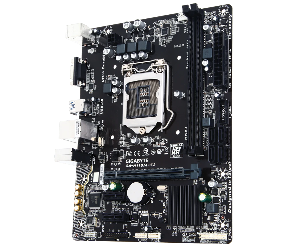 Gigabyte GA-H110M-S2 Материнські плати image 3