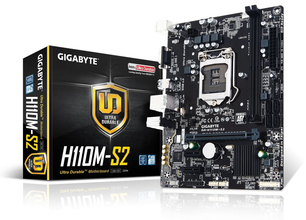 Gigabyte GA-H110M-S2 Материнські плати image 1
