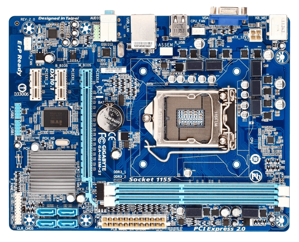 GIGABYTE GA-H61M-S1 Материнські плати image 2