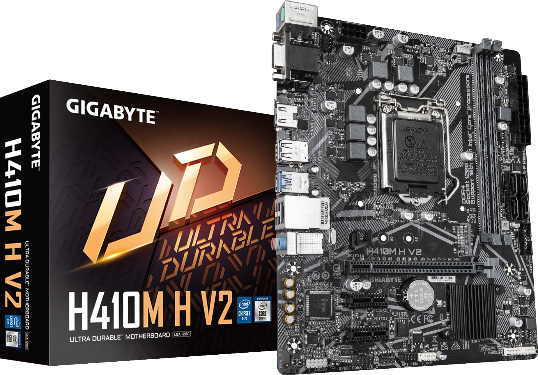 GIGABYTE H410M H V2 Материнські плати image 1