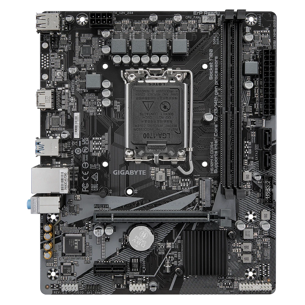 GIGABYTE H610M K DDR4 Материнські плати image 2
