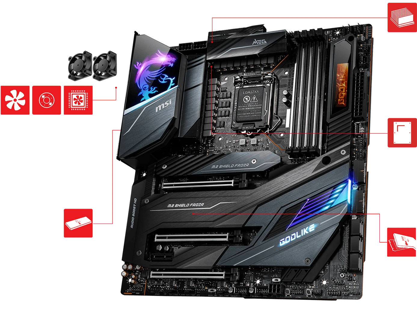 MSI MEG Z490 GODLIKE Материнські плати image 4