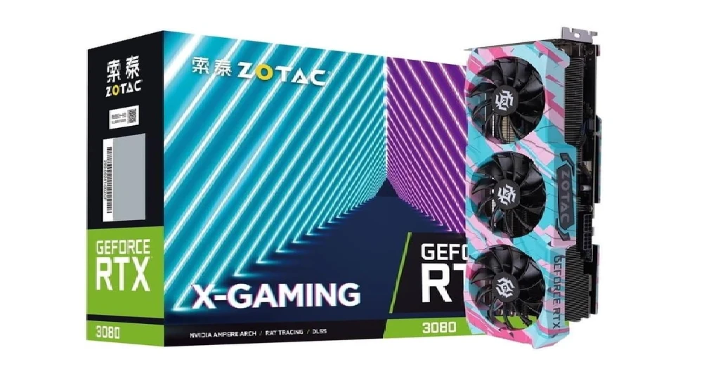 Zotac RTX 3080 10Gb X-GAMING OC (9288-3N612-120ZC) Відеокарти image 1
