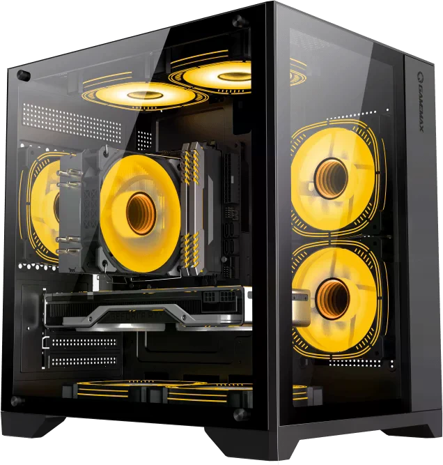 Корпус GAMEMAX Infinity Mini Black Корпуси image 1