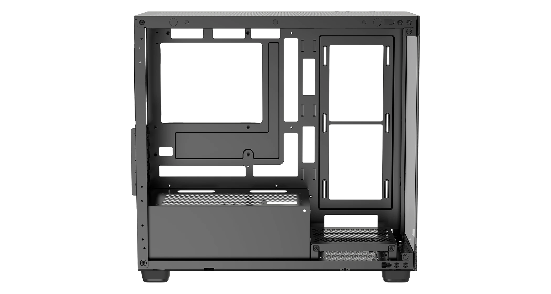 Корпус Ocypus GAMMA C52 BK (GAMMA-C52-BKD000XX-GL) Корпуси image 3