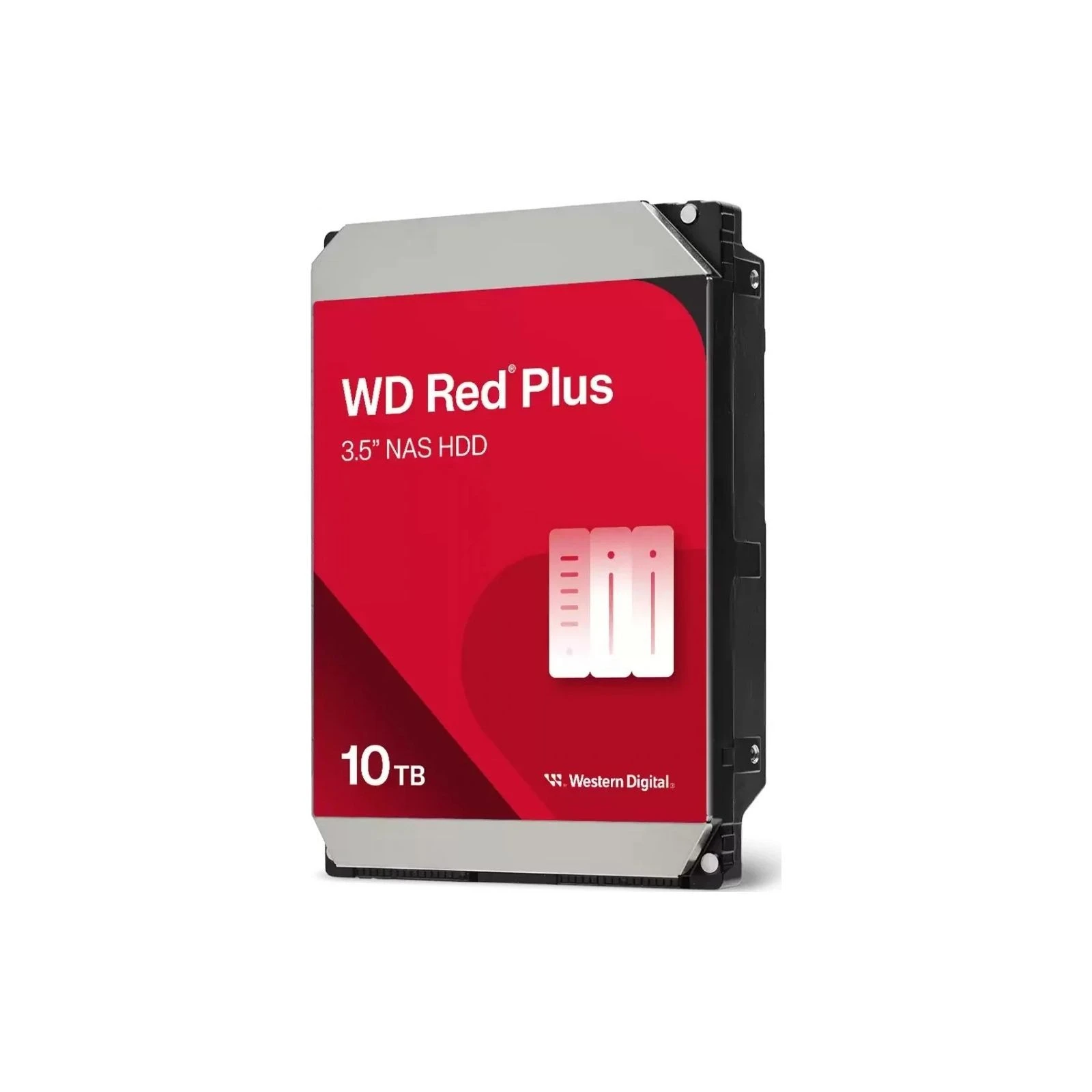 HDD 3.5 10TB WD Red Plus (WD100EFGX) Накопичувачі image 1